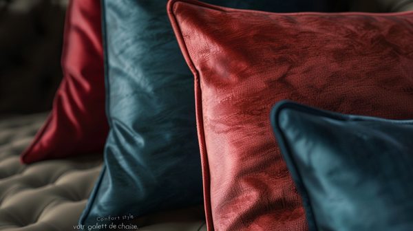 Confort et style : choisissez votre galette de chaise