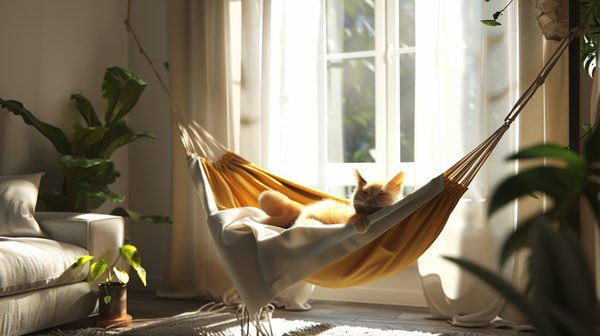 Hamac pour chat : où l'installer dans la maison ?